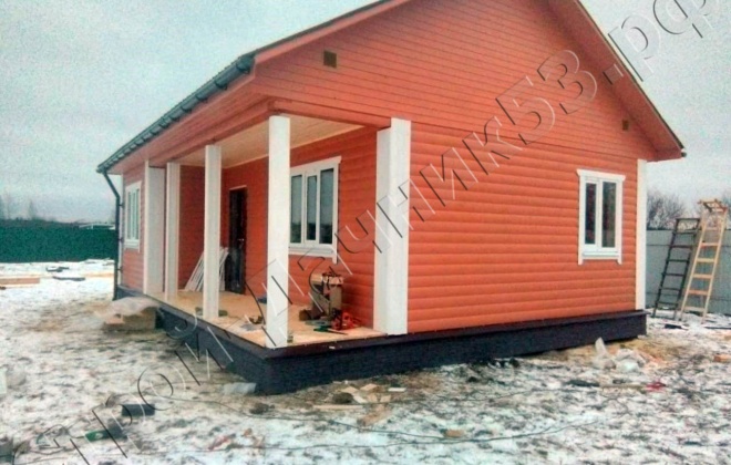 2 Брусовой дом ОД-8 7×9, 63 м², Ленинградская область, Всеволожский район, Деревня Хапо-Ое (7)